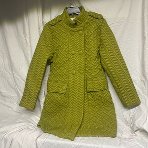 Luii Olive Green Quilted Women's Coat
